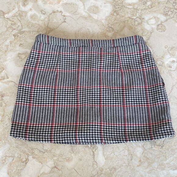 Forever 21 Skort Houndstooth Wool Blend - Picture 10 of 16